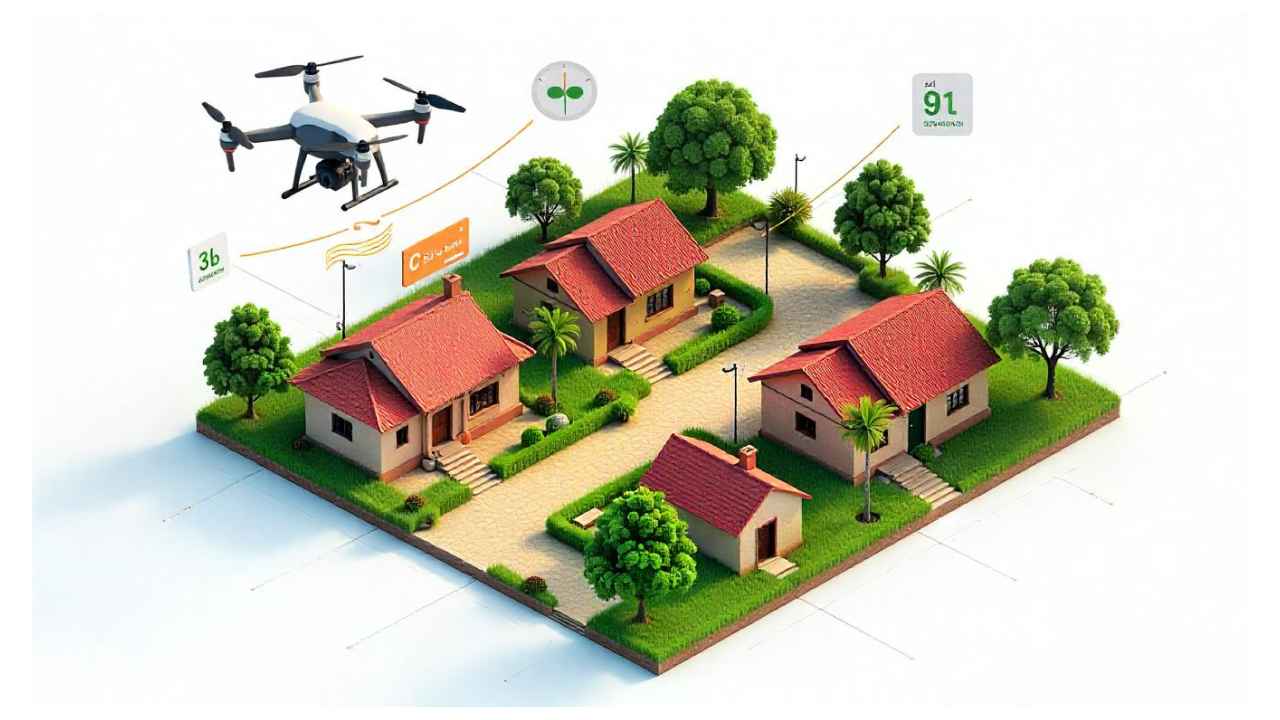 Drone Flown Villages